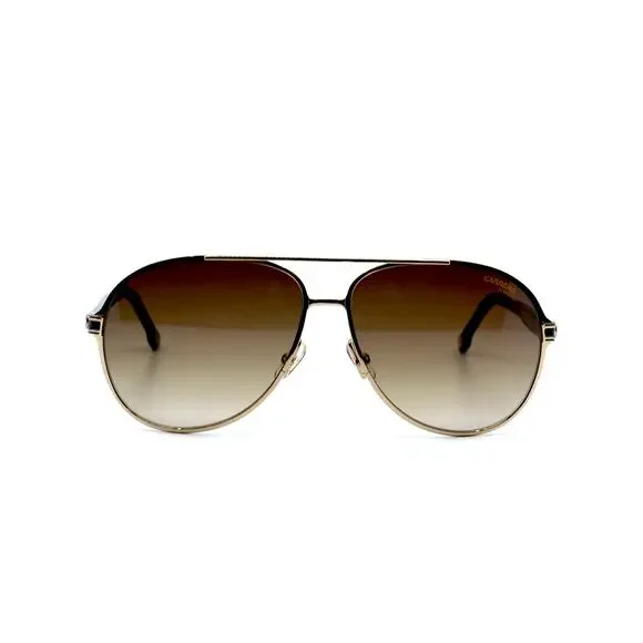 BRAND NEW CARRERA 1051/S GOLD BROWN AVIATOR UNISEX SUNGLASSES - Picture 2 of 9